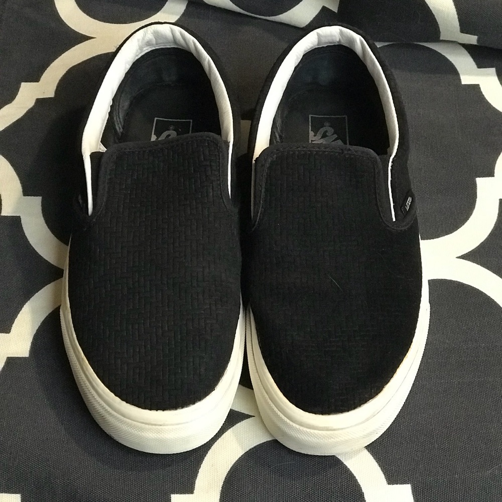 Black Suede Vans